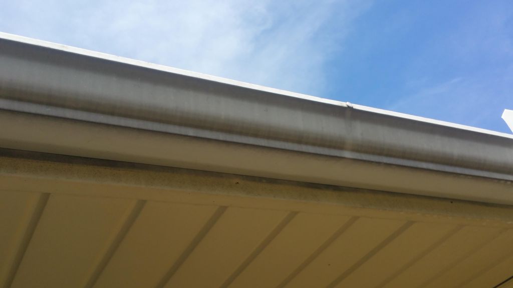 Gutters. before