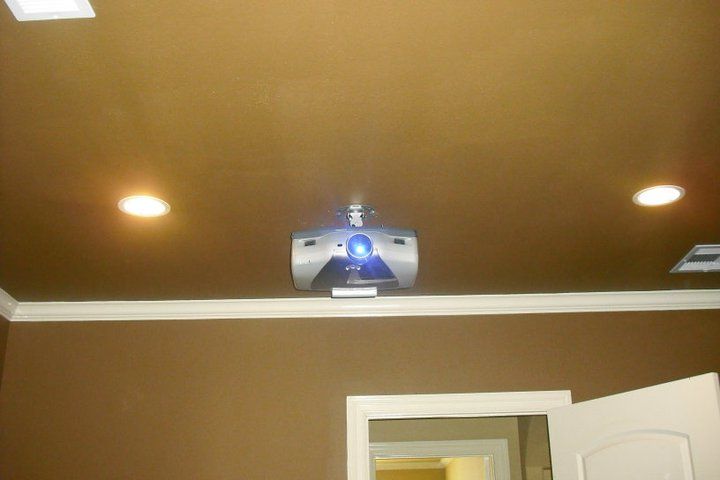 Projector Installed.
