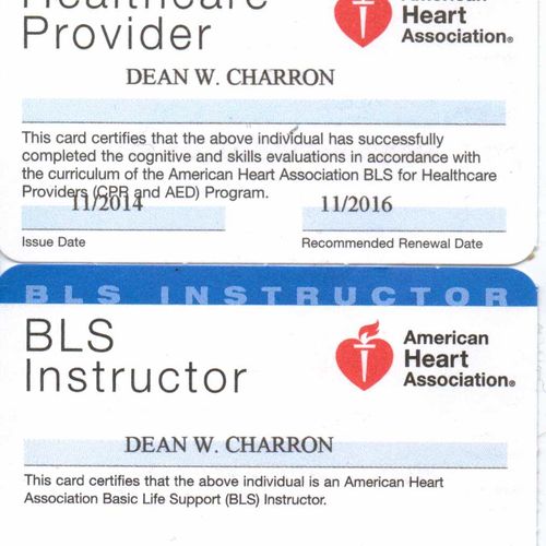 American Heart Association BLS and Healthcare Prov