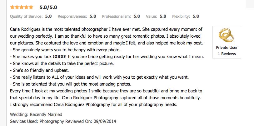 Weddingwire Reviews