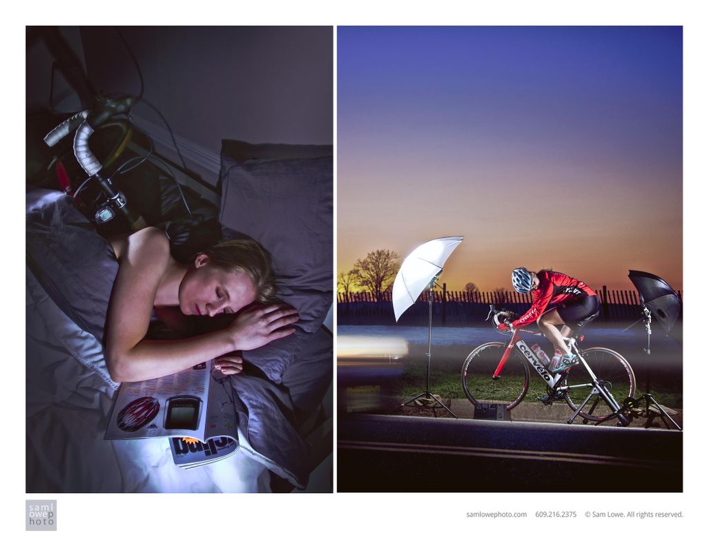 On-location and studio editorial shoot.