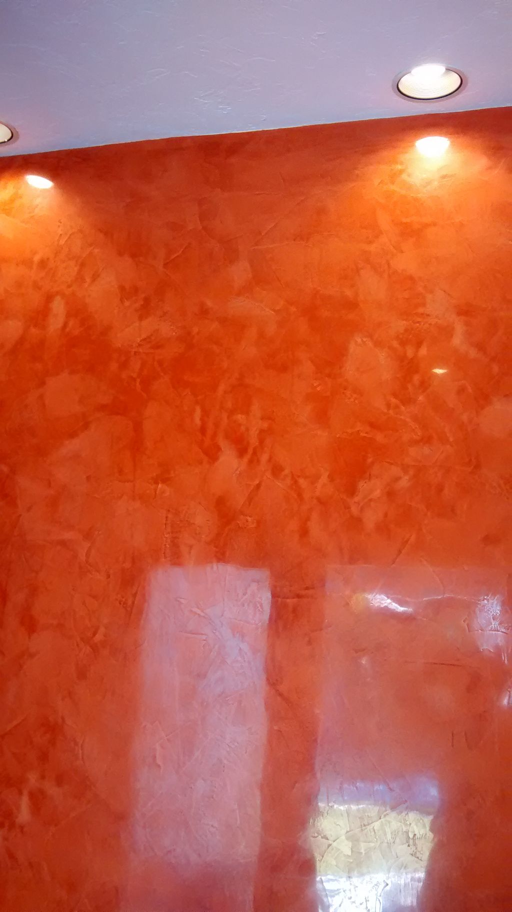 Italian polished plaster.