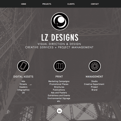 LZDesigns.net Website Design