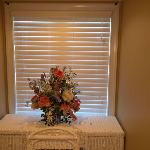 New bedroom blinds installed recently!