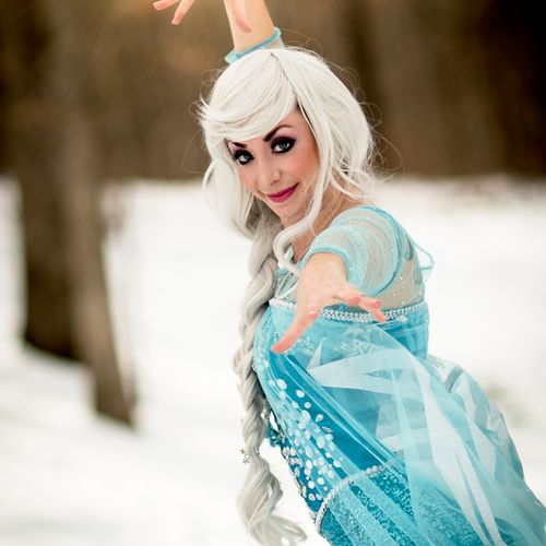 Elsa striking a pose!