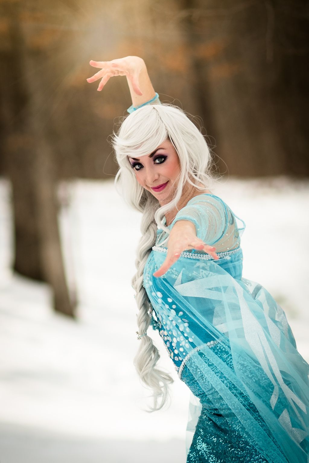 Elsa striking a pose!