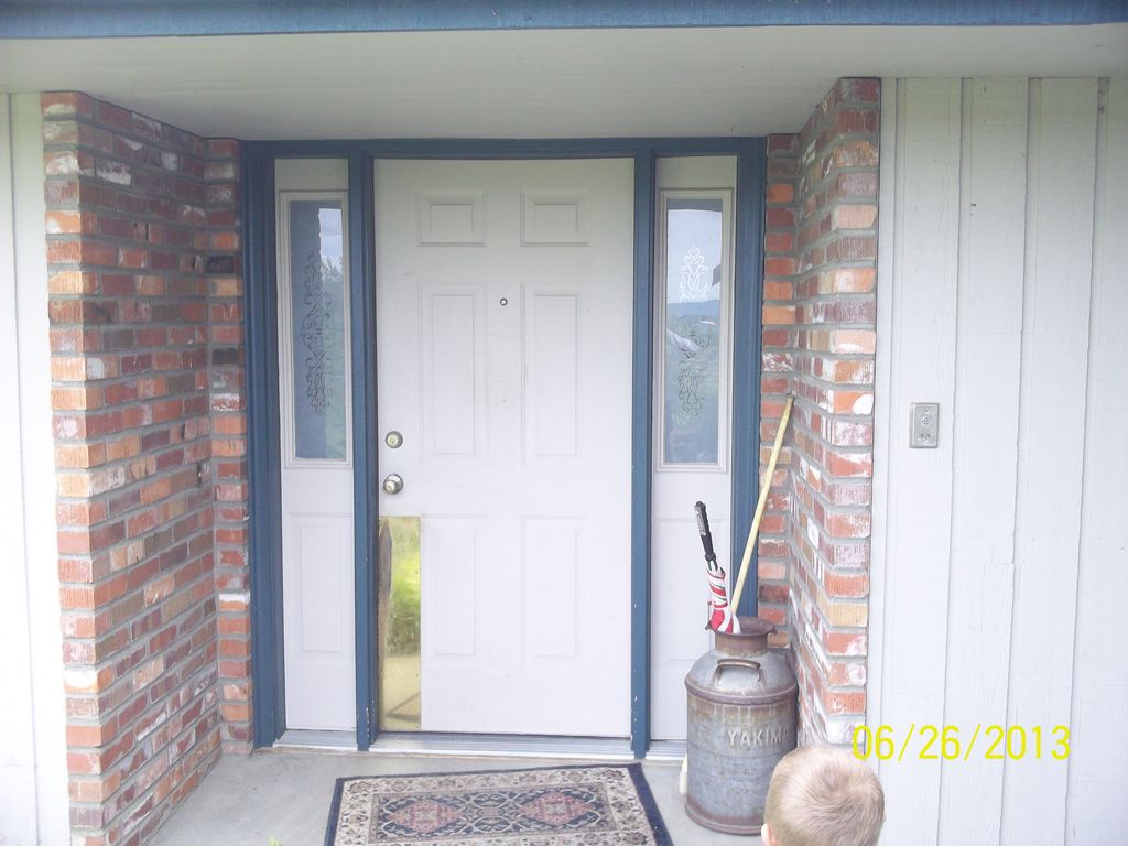 Old door & window to be replaced