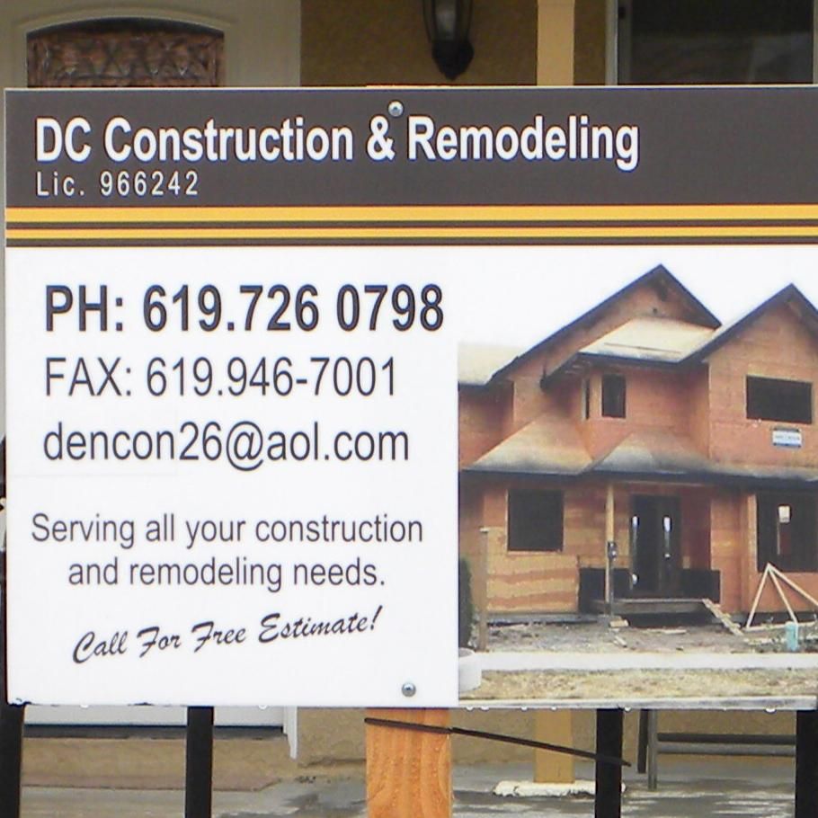 DC Construction & Remodeling  lic.966242