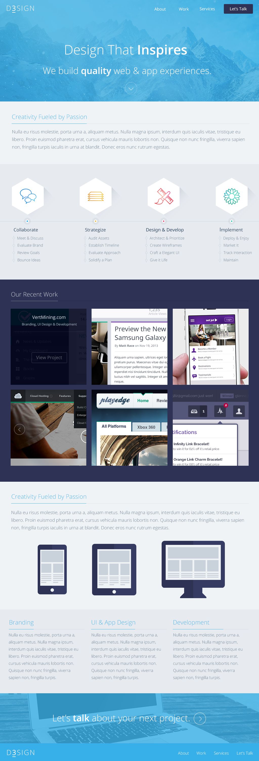 Projects and media