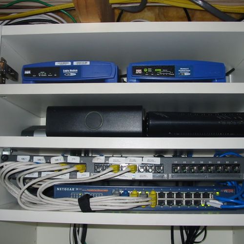 From setting up a small network