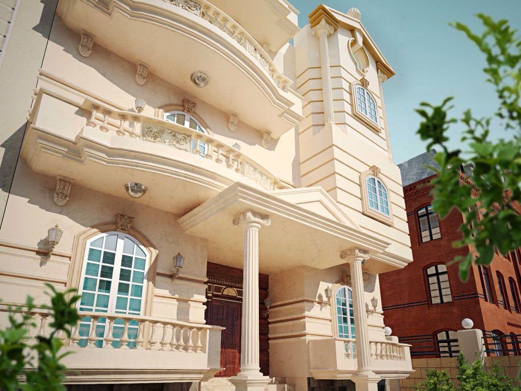 Classic american lines with simple decorative elem