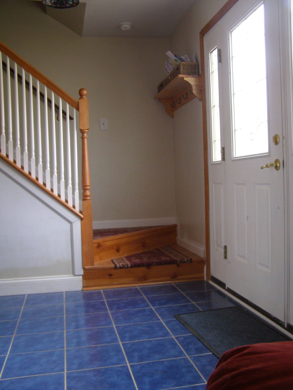 This picture is of my own personal foyer. It has s