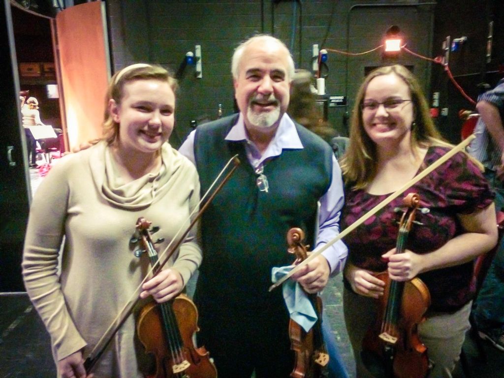 Meeting Glenn Dicterow, the former concertmaster o