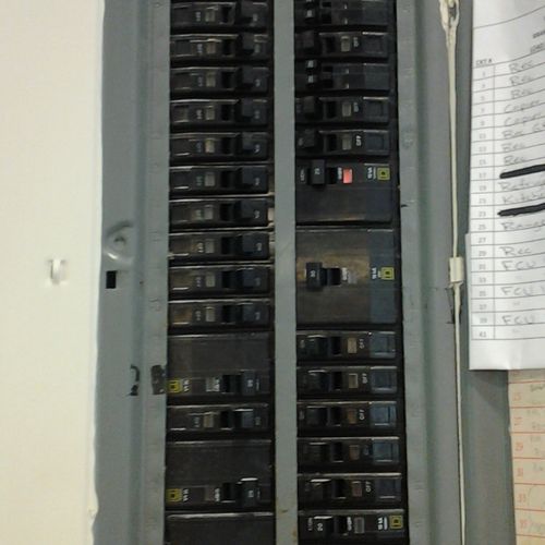 Commercial wiring and homerun to breaker panel