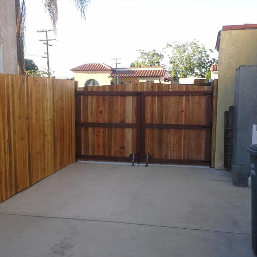 NEW FENCE AND GATES