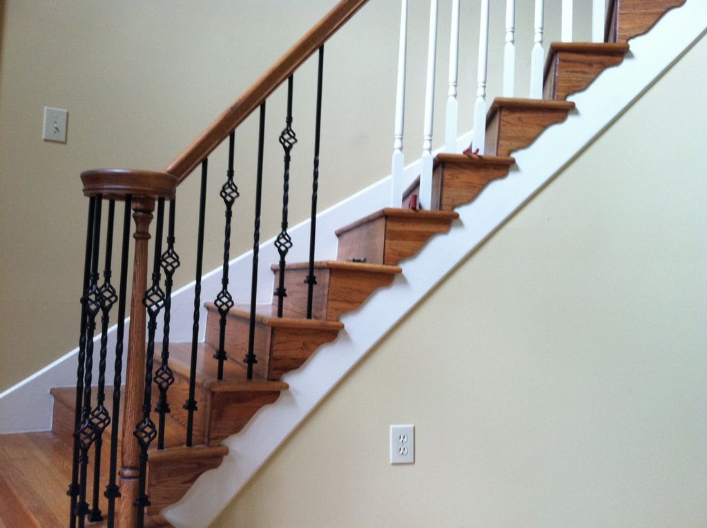 From old plain wood to new beautiful iron!