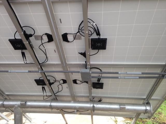 Conduit and wire ran for power inverters for new s