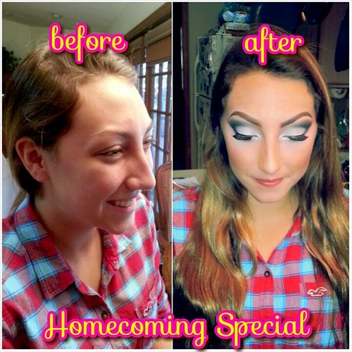 Homecoming makeup special