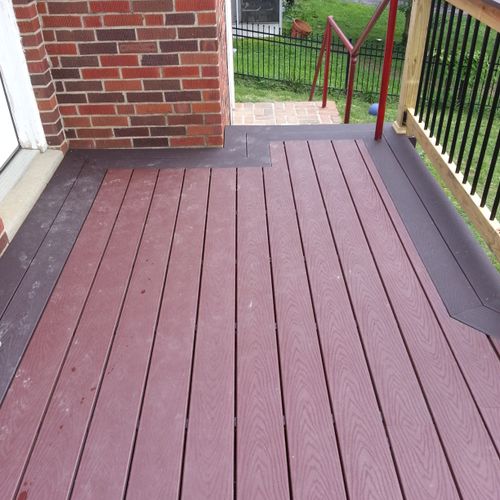 Deck Resurface in Trex Selects Madeira & Woodland 