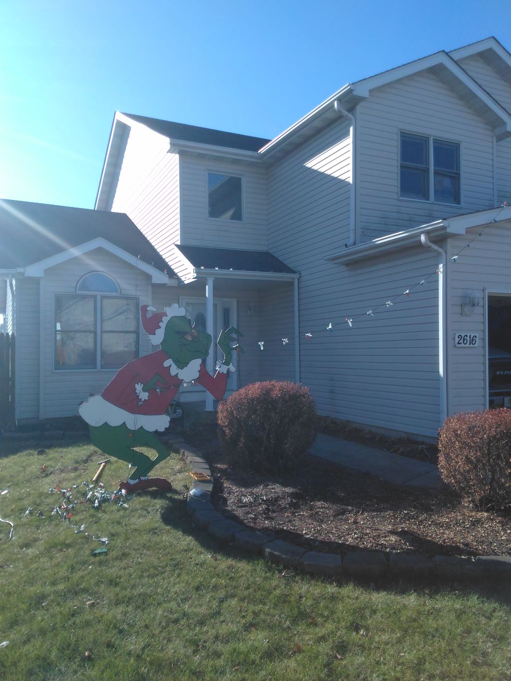 home made grinch