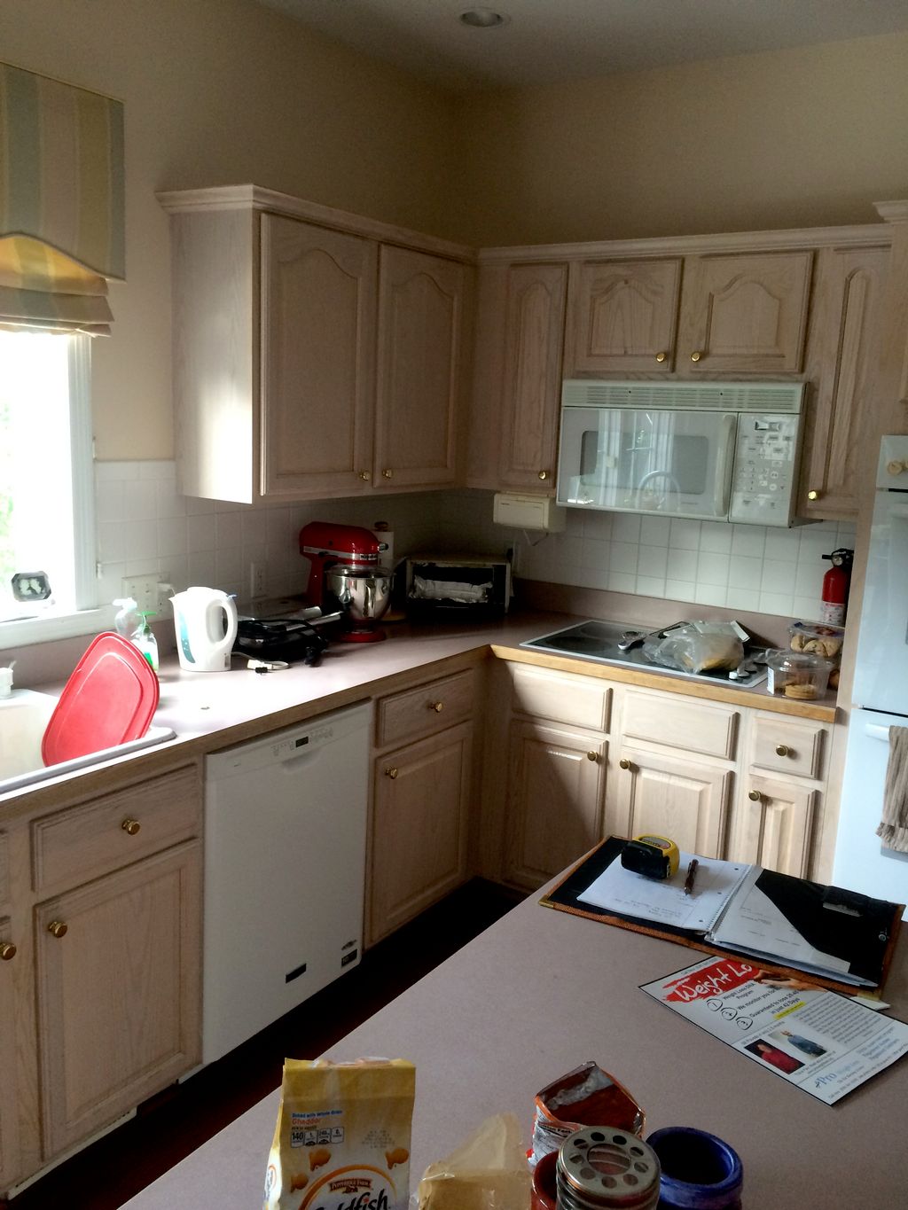 Before photo: My client was looking to revamp her 