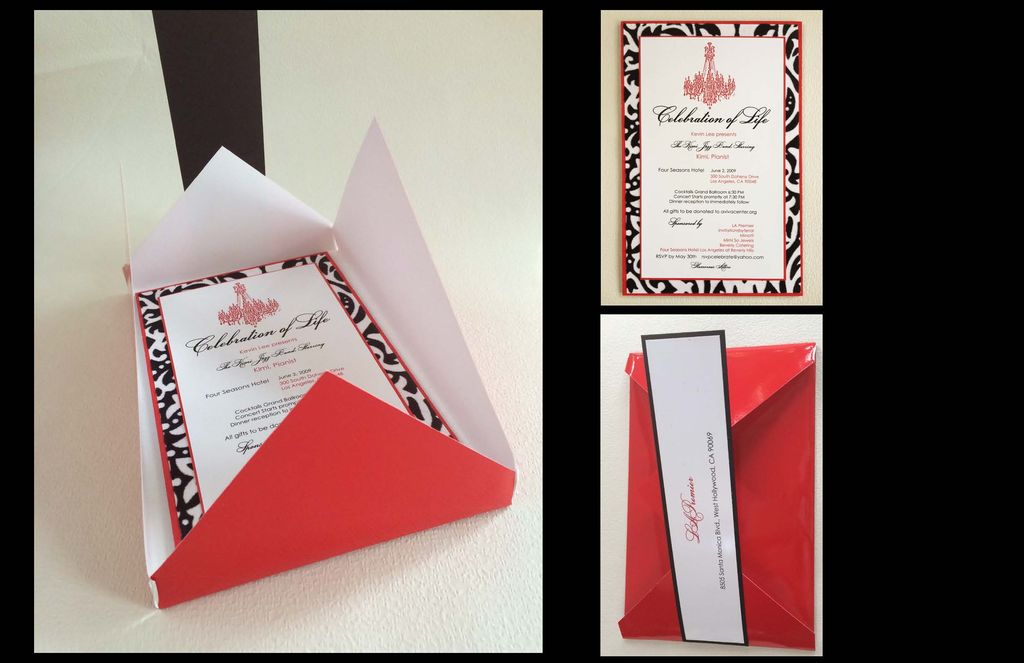 Invitation Design for a musical play