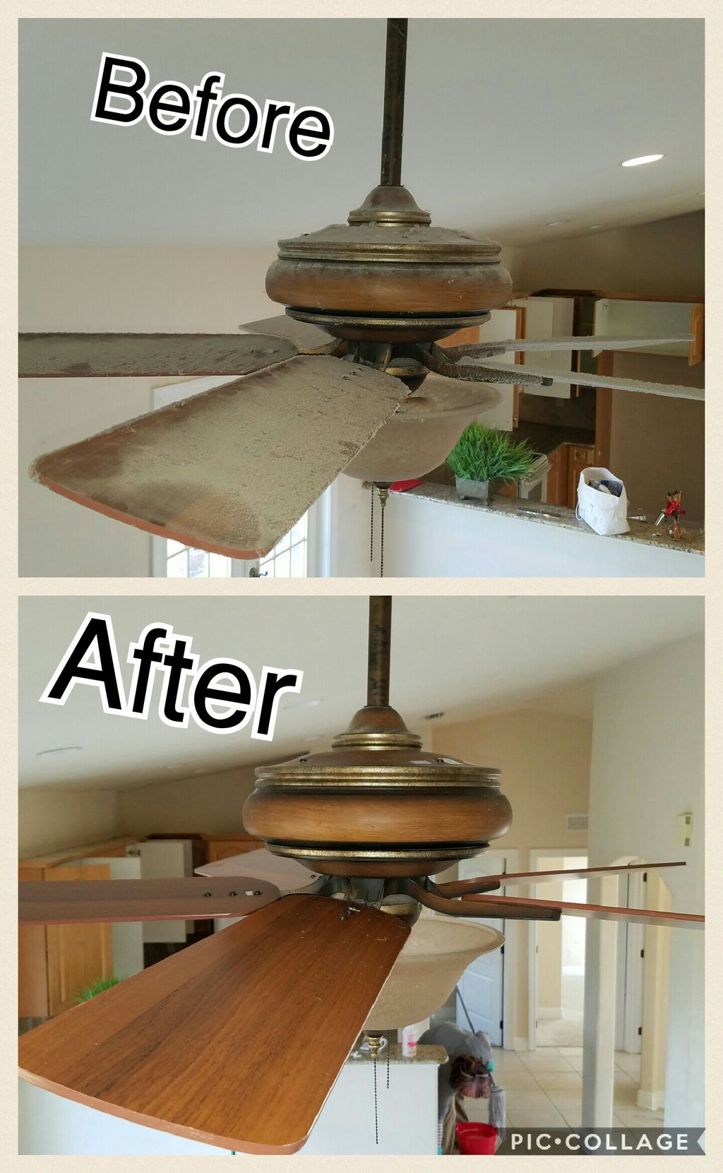 Ceiling Fan Cleaning