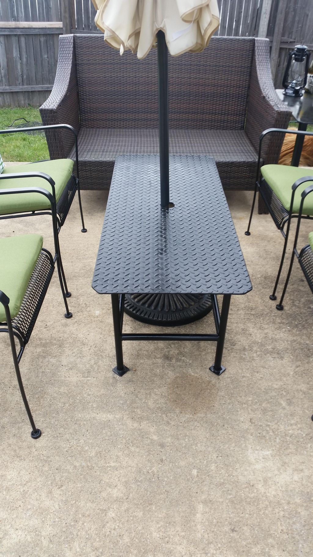 Patio table