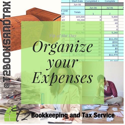 We can help you organize your business expenses