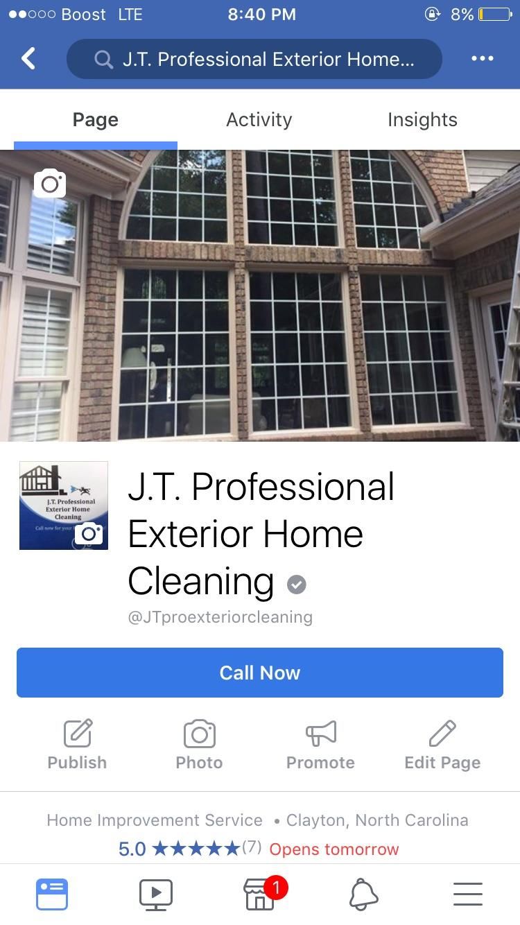 J.T. Professional Exterior Home Cleaning