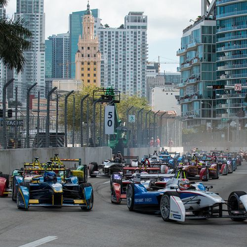 E Formula Race in Miami for VIP Magazine