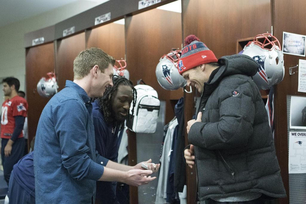 John and Tom Brady