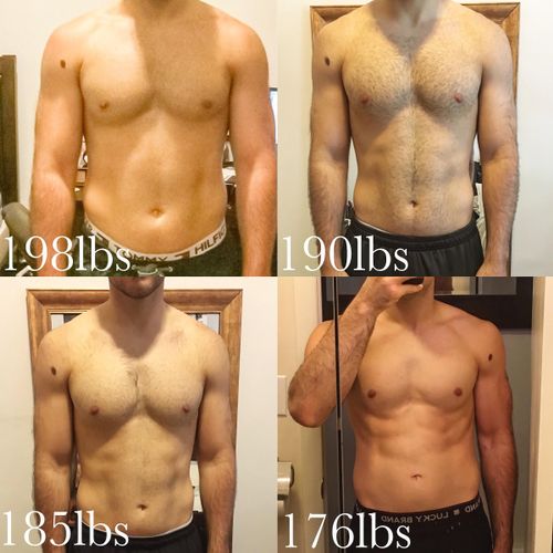 Client 3-Month Weight Loss Transformation