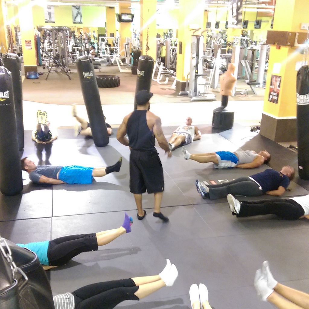 Group session.