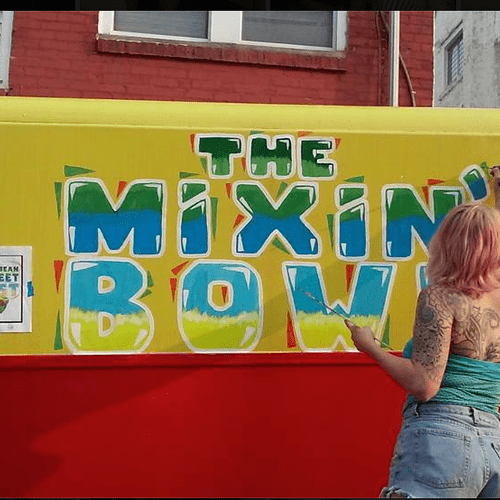 Mixin Bowl Caribbean food truck