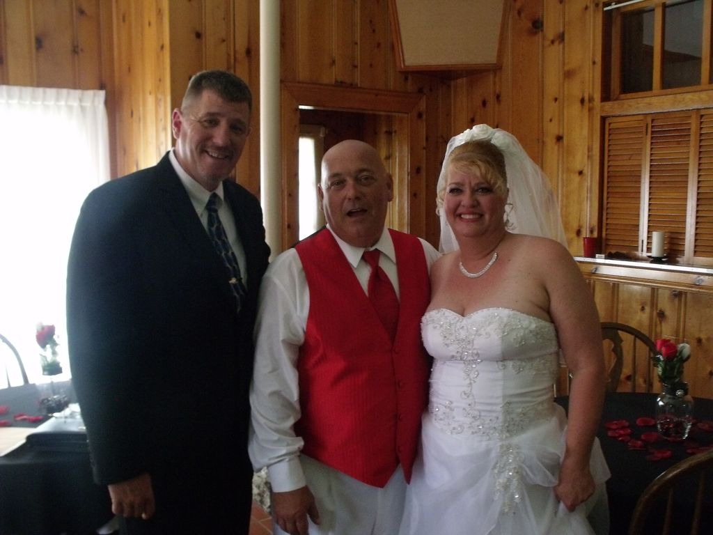 They picked a beautiful setting at the Brandenburg