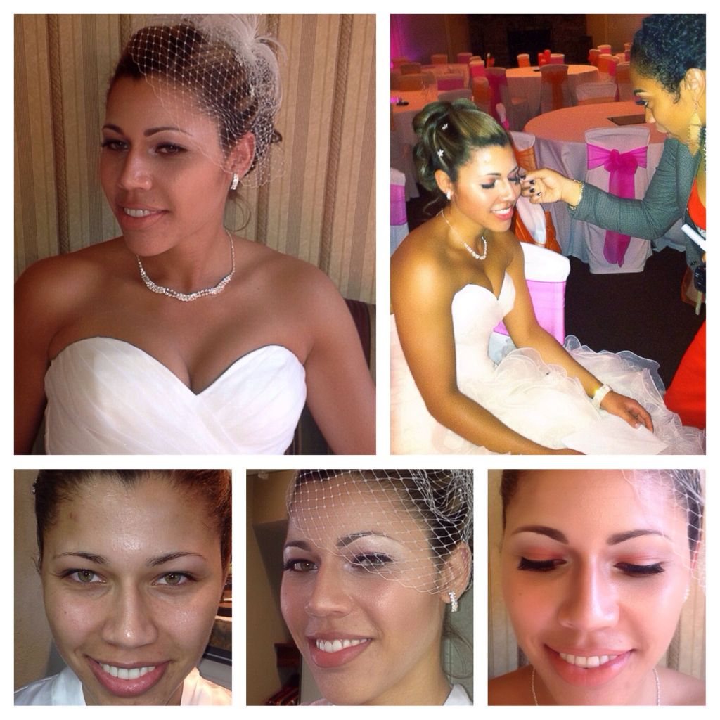 Reesy H: Such a beautiful bride. I stayed from sta