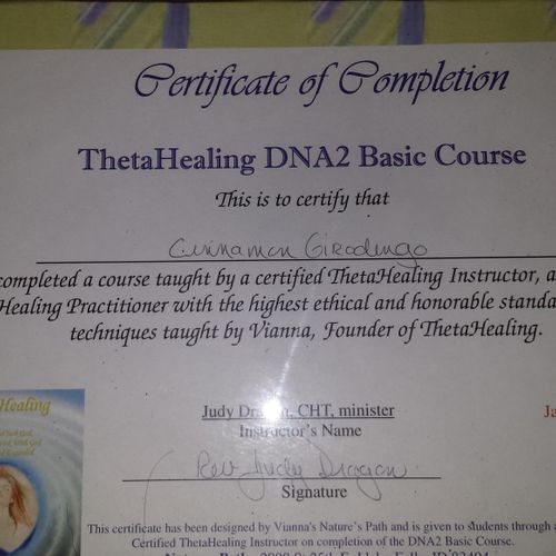 Theta Healer Practitioner Certificate