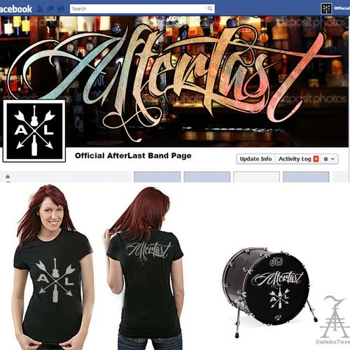 Afterlast - Band Identity & Merchandise