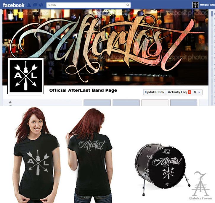 Afterlast - Band Identity & Merchandise
