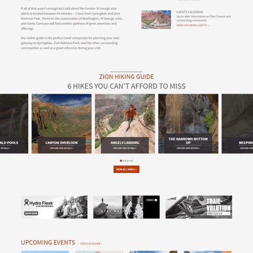 Zion National Park Website