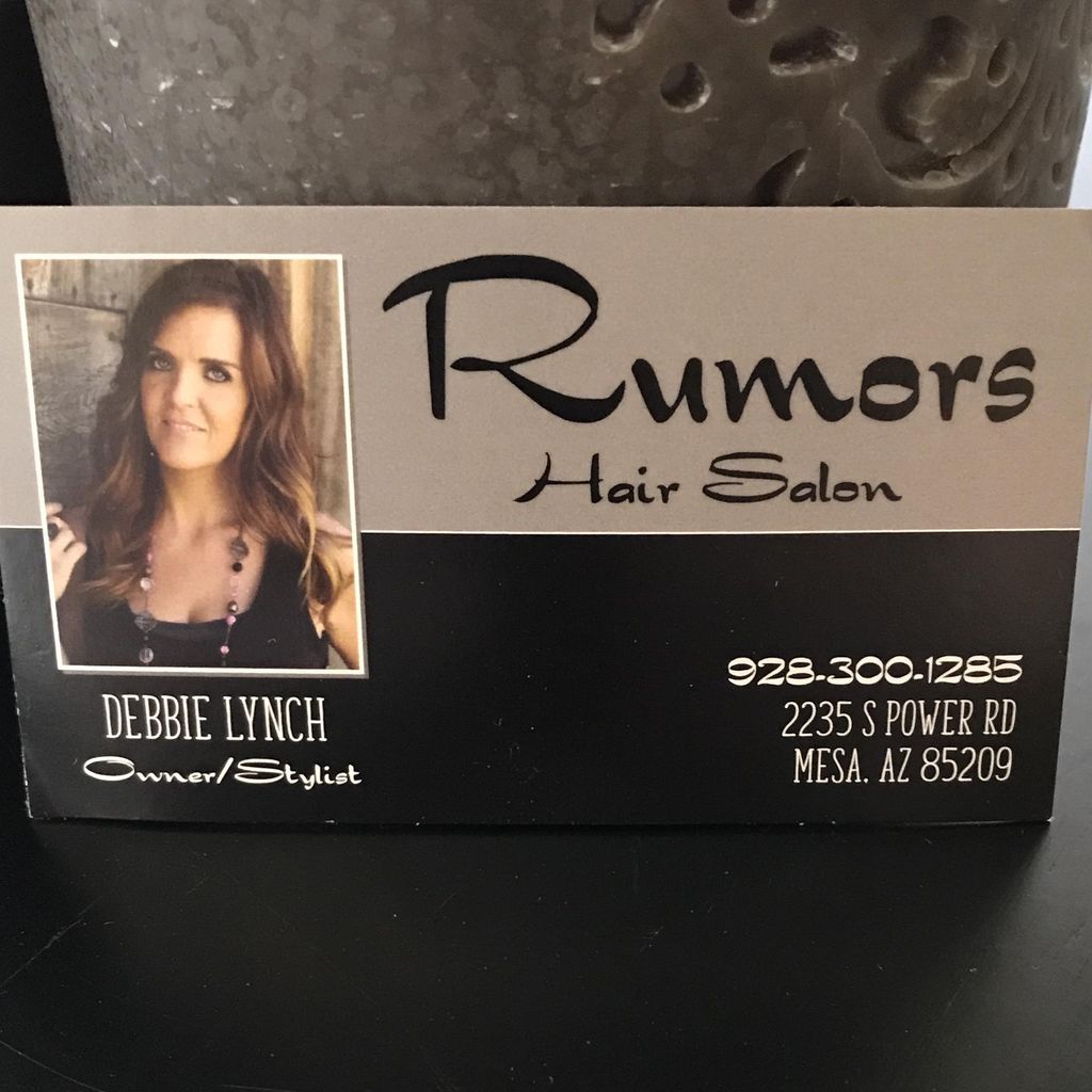 Rumors Hair Salon Debbie
