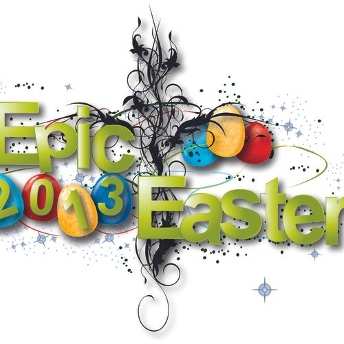 Easter graphic created for an Easter Celebration