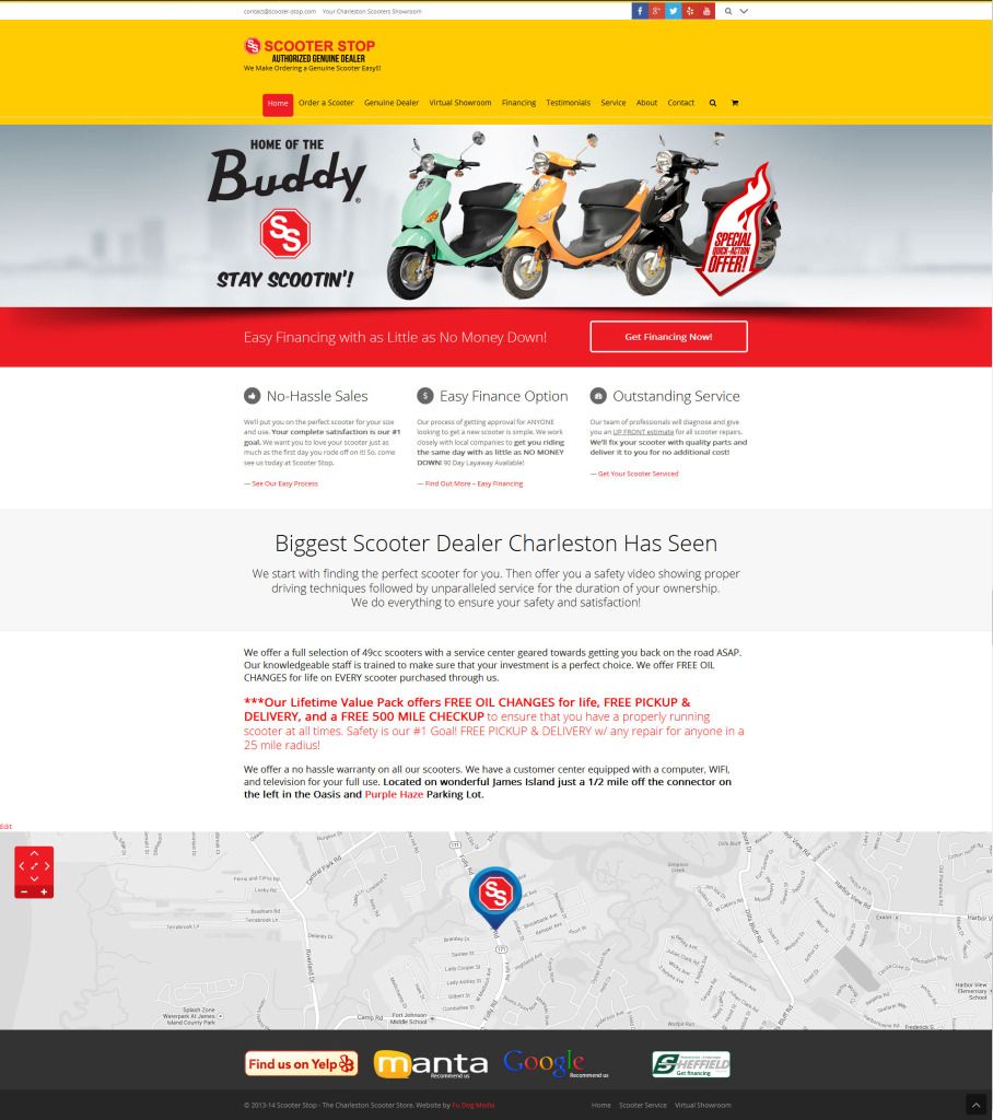 E-Commerce website design
