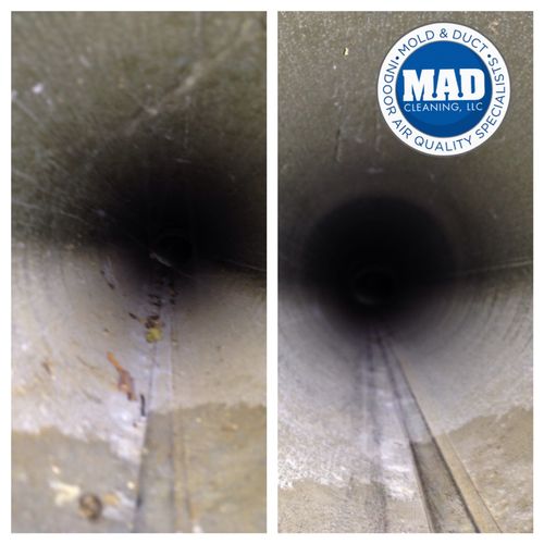 Duct Cleaning Sandusky, Ohio before & After photo
