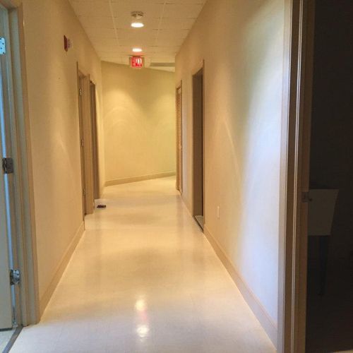 Commercial painting and floor sealing