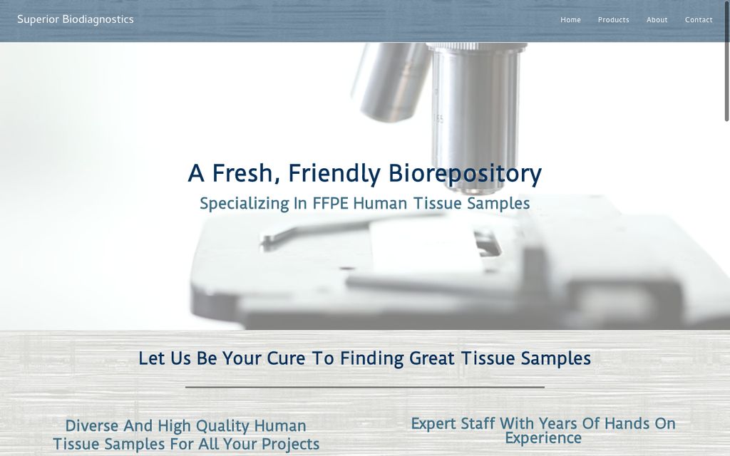 Superior Biodiagnostics

Homepage