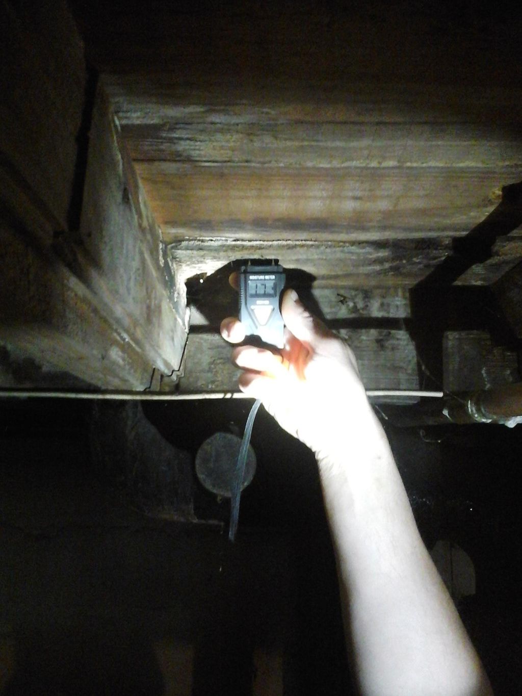 Moisture meter testing