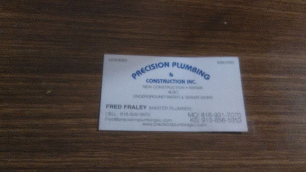 Precision plumbing & construction