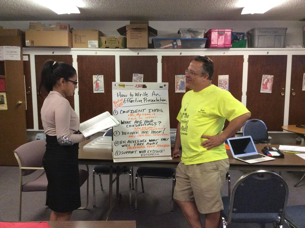 15-year-old Michelle works with me once a week.  I